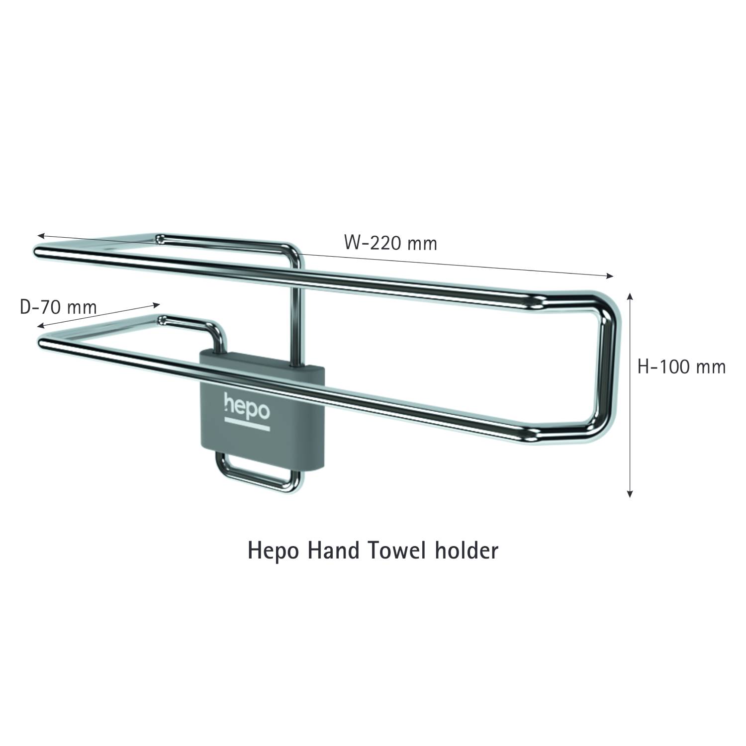 Hepo SS Hand Towel Holder